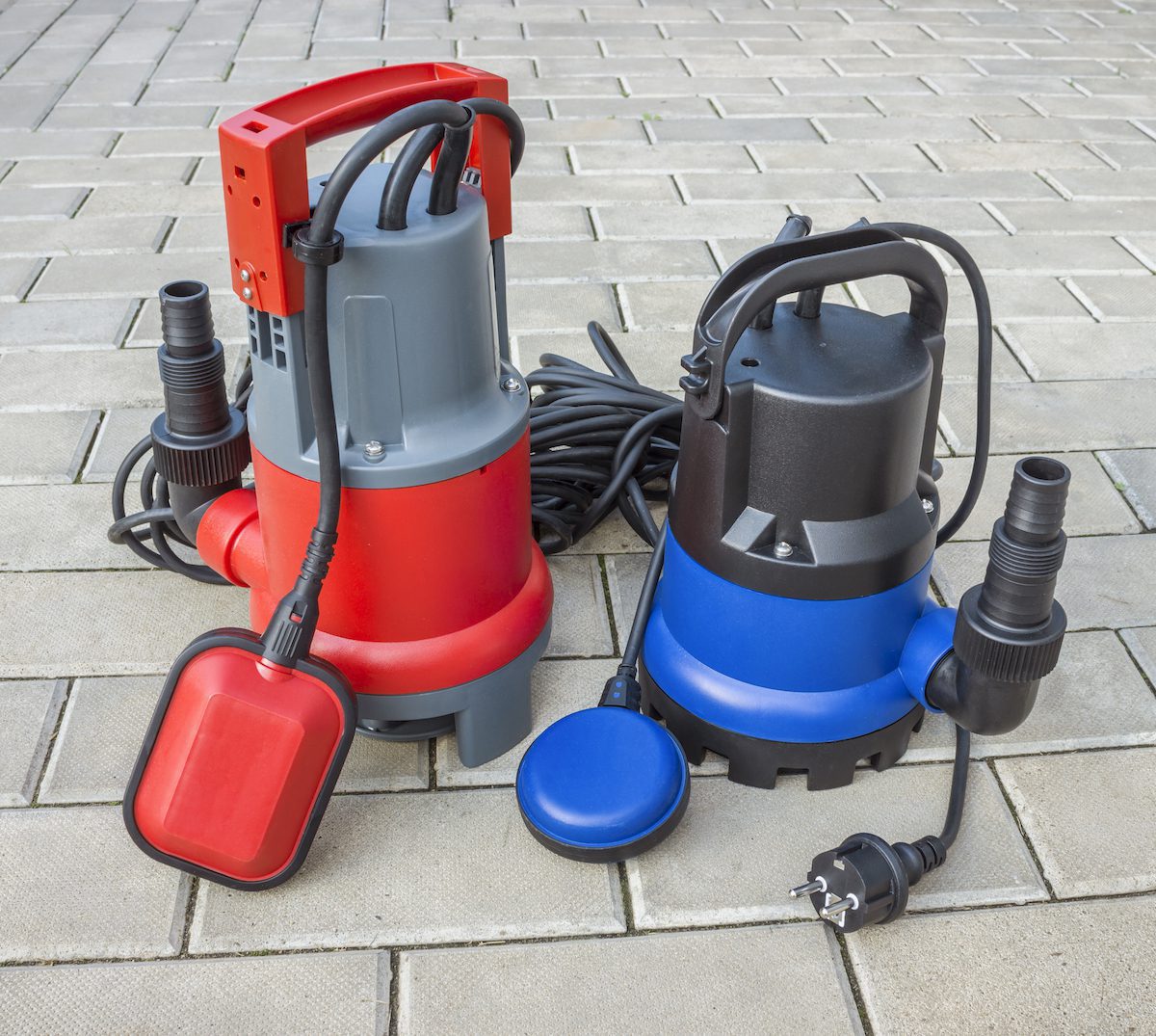 Two Sump Pumps that will stop sewage overflow