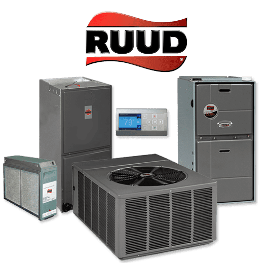 furnace installation and services may include RUDD equipment as shown in this collection